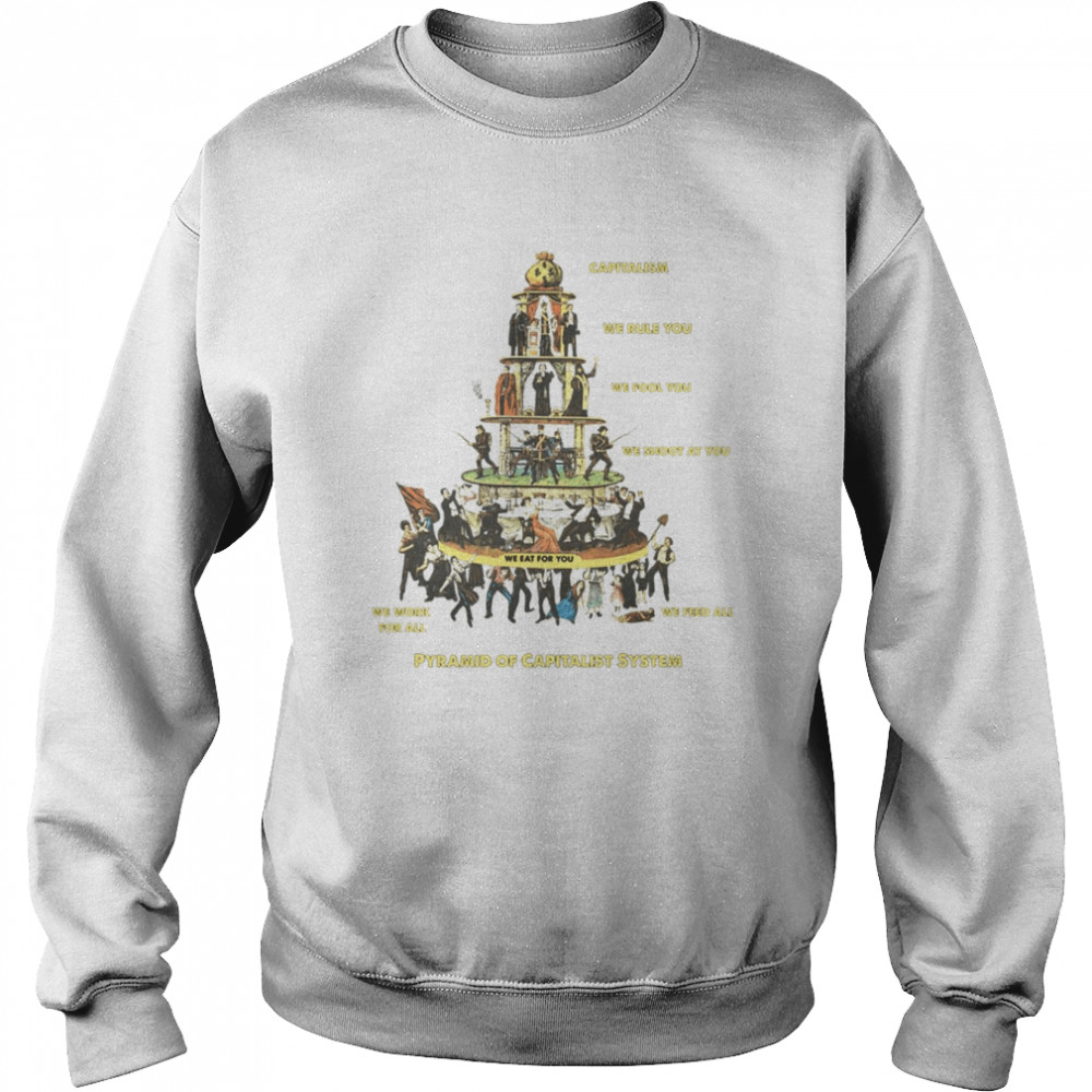 Pyramid Of Capitalist System shirt Unisex Sweatshirt