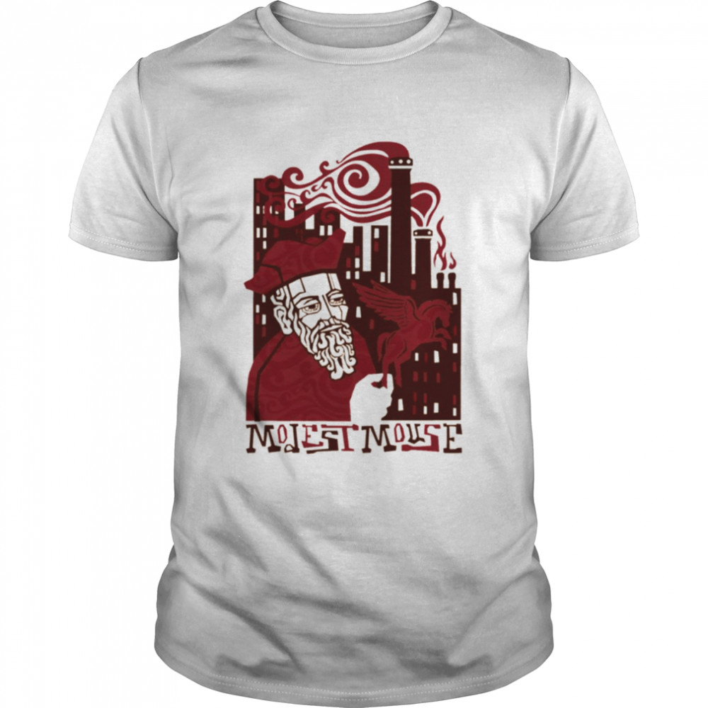 Red Design Modest Mouse Retro Album shirt