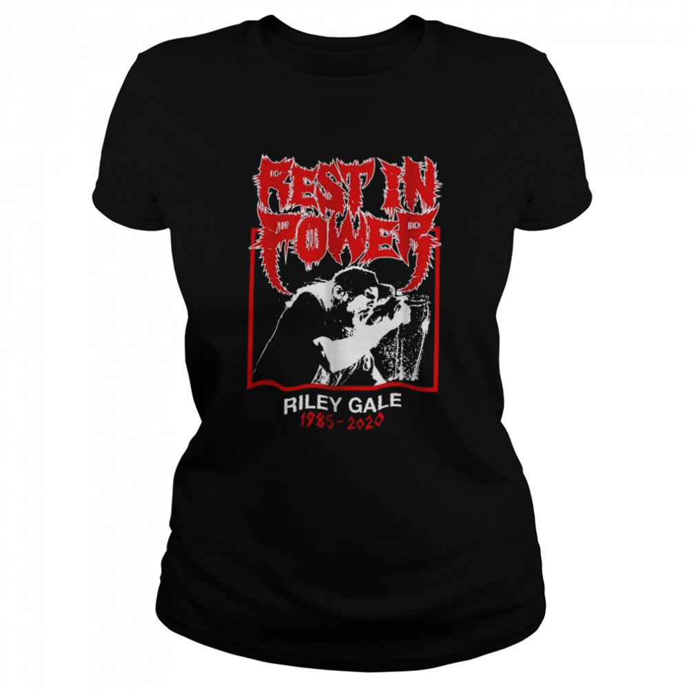 Rest In Power Riley Gale Singer Vintage Inspired 90s Rap shirt Classic Women's T-shirt