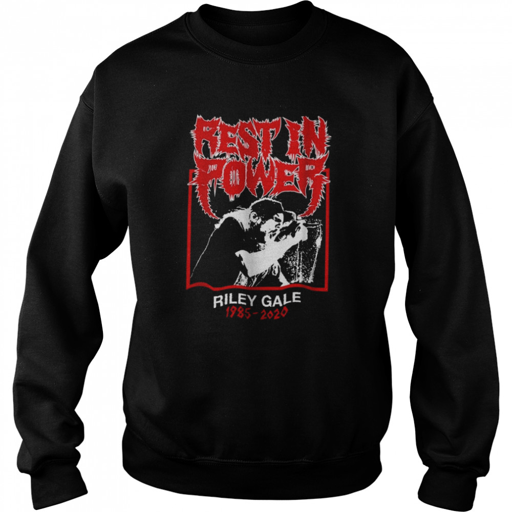 Rest In Power Riley Gale Singer Vintage Inspired 90s Rap shirt Unisex Sweatshirt