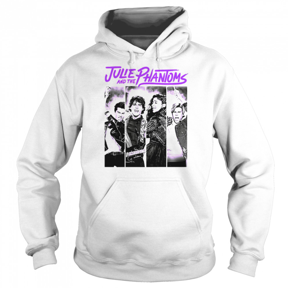 retro music band julie and the phantoms band shirt unisex hoodie