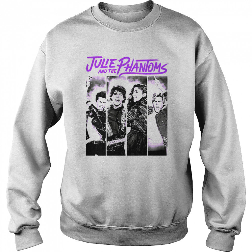 retro music band julie and the phantoms band shirt unisex sweatshirt