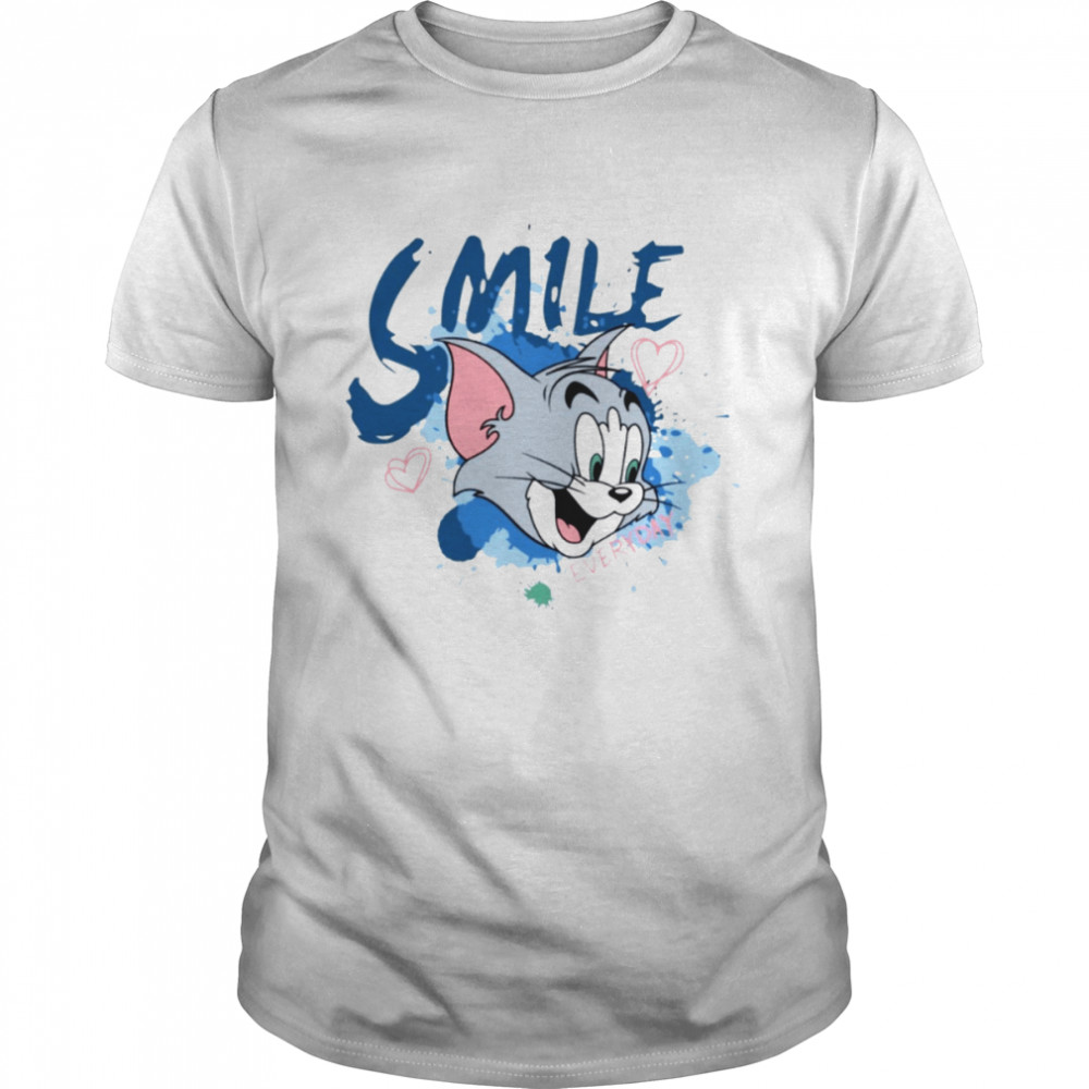Smile Everyday Tom The Cat In Tom And Jerry shirt Classic Men's T-shirt