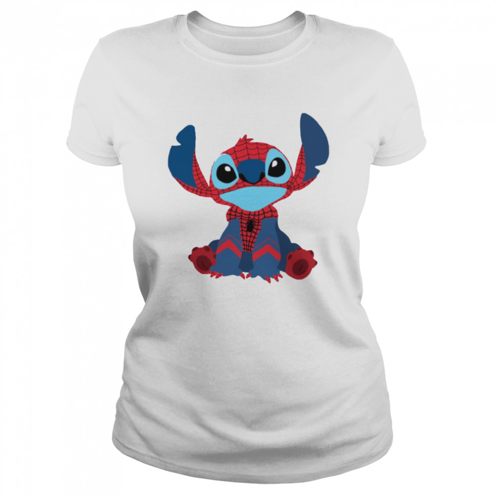 Spider Stitch Funny Cosplay Spiderman shirt Classic Women's T-shirt
