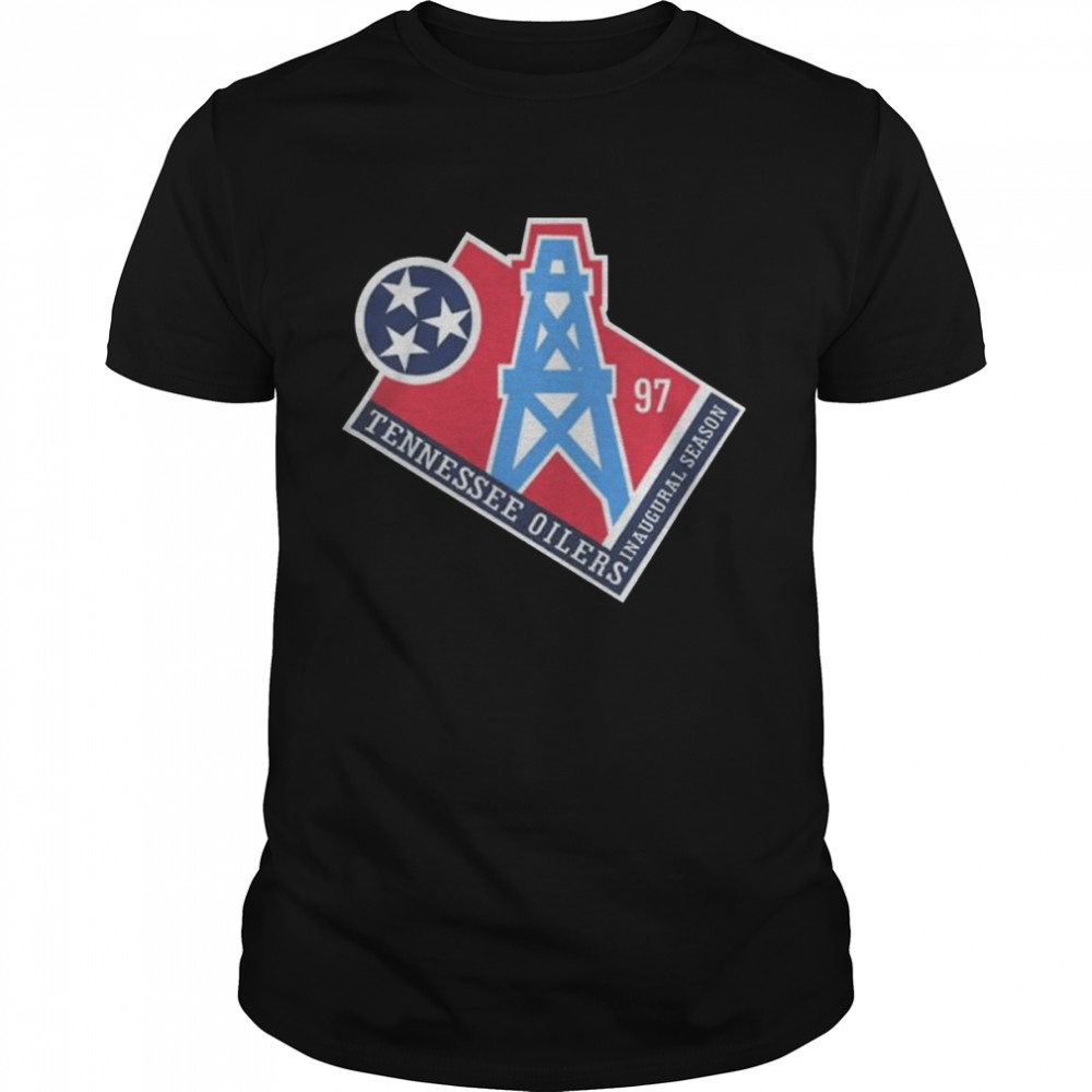 Tennessee titans tennessee oilers inaugural season 97 shirt Classic Men's T-shirt