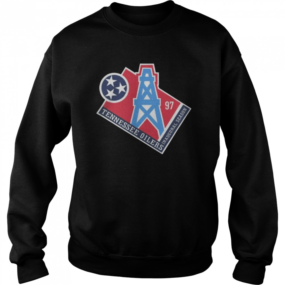 Tennessee titans tennessee oilers inaugural season 97 shirt Unisex Sweatshirt