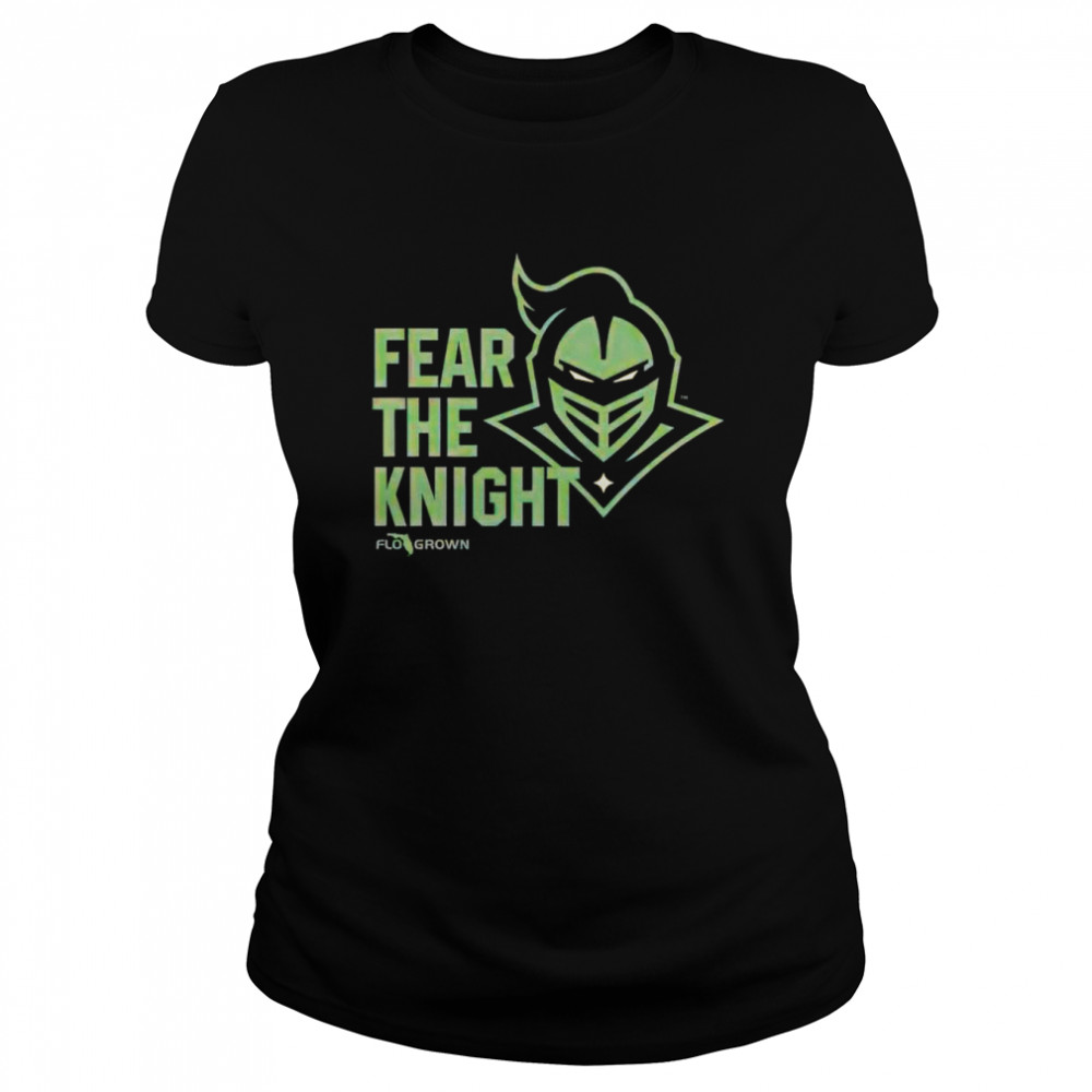 ucf knights 2022 official game day fear the knight shirt classic womens t shirt