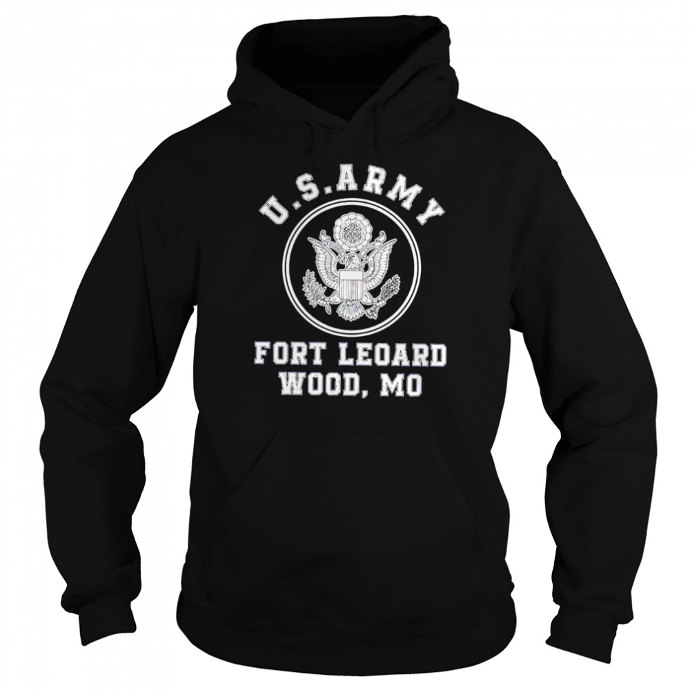 us army fort leoard wood mo shirt unisex hoodie