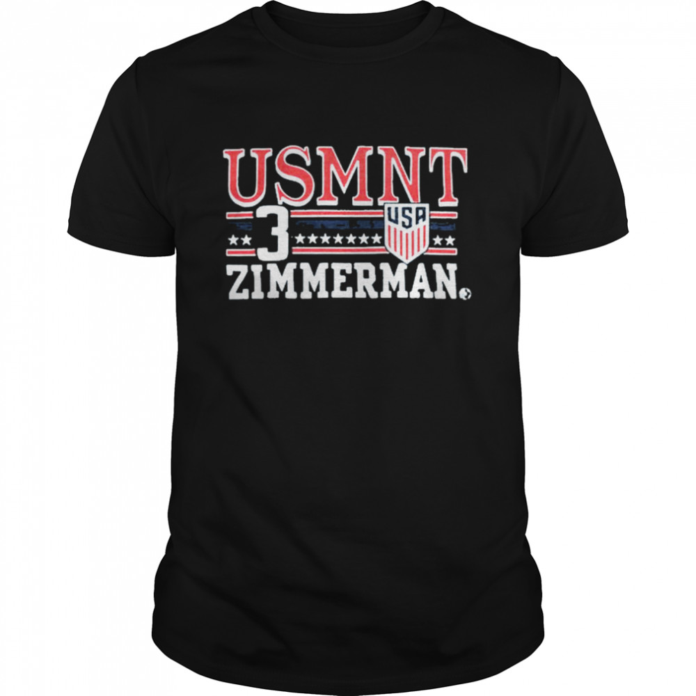 USMNT 3 Zimmerman Jersey shirt Classic Men's T-shirt