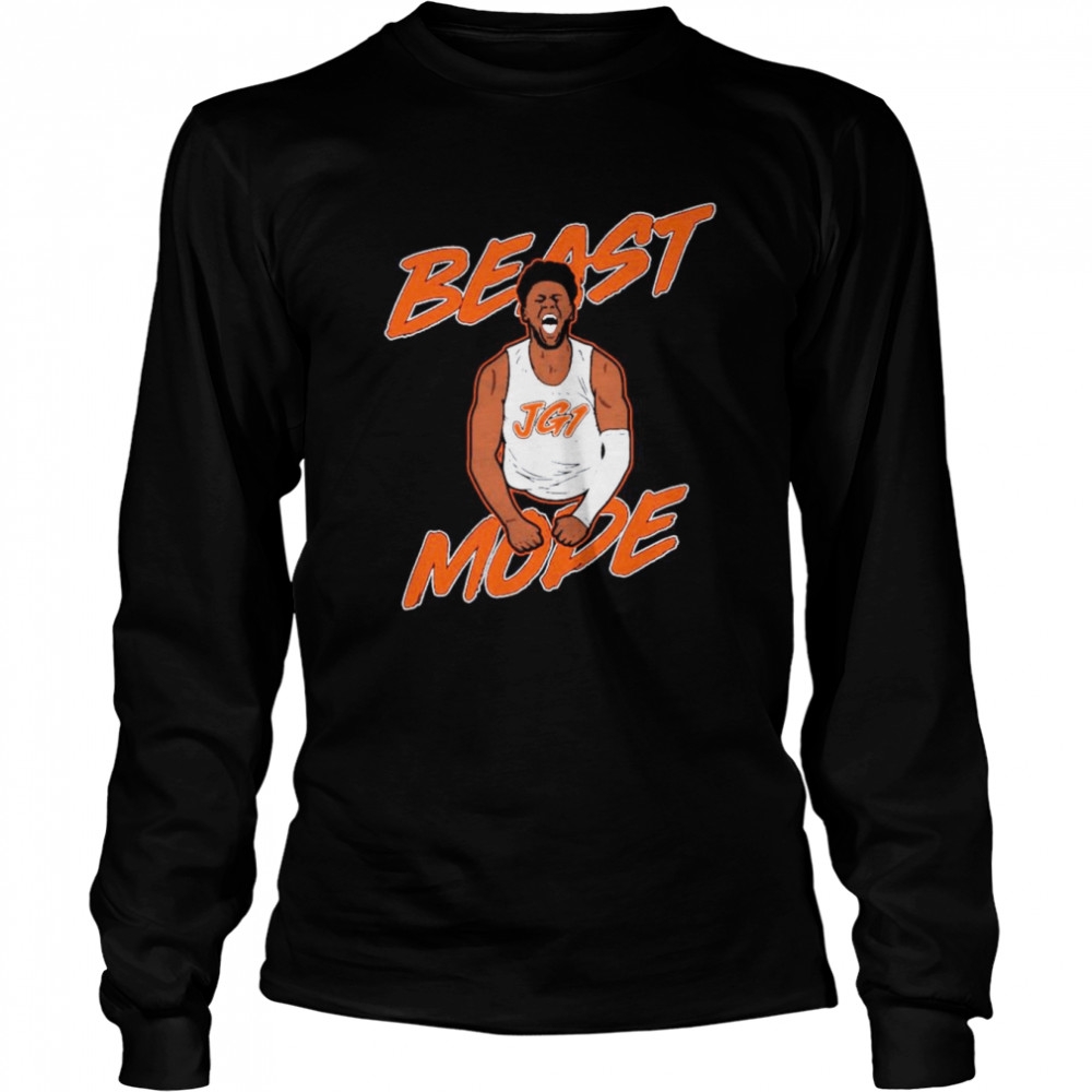 Virginia Cavaliers Jayden Gardner Beast Mode shirt Long Sleeved T-shirt
