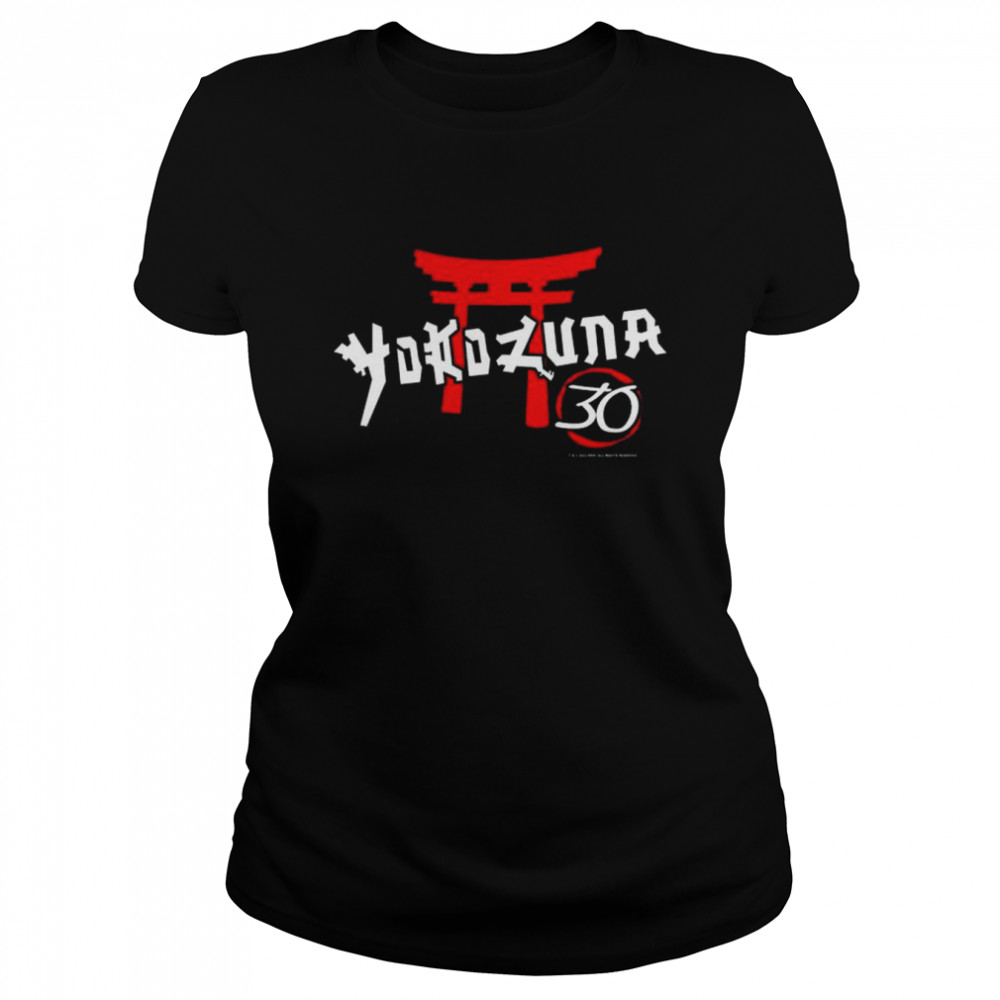 yokozuna 30 years 2022 classic womens t shirt