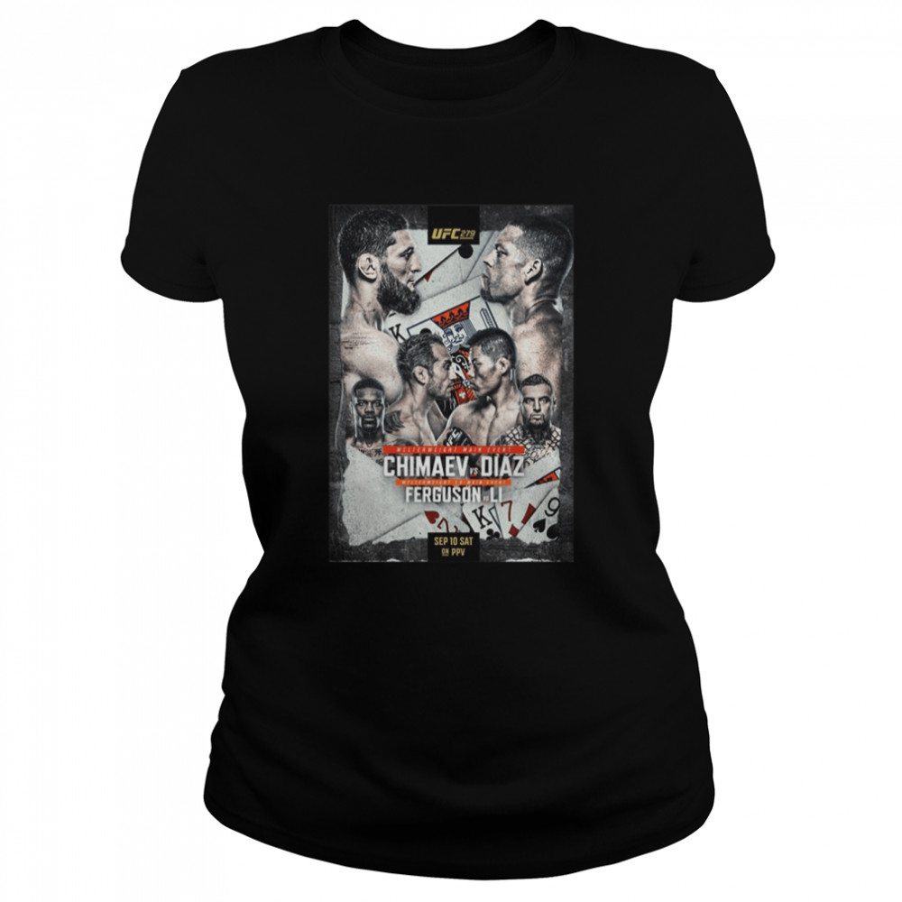 Fight Me Chimaev Vs Diaz Ufc Fighter shirt Classic Women's T-shirt