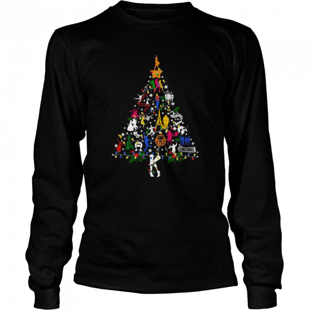 Multi Items Christmas Tree 2022 shirt Long Sleeved T-shirt