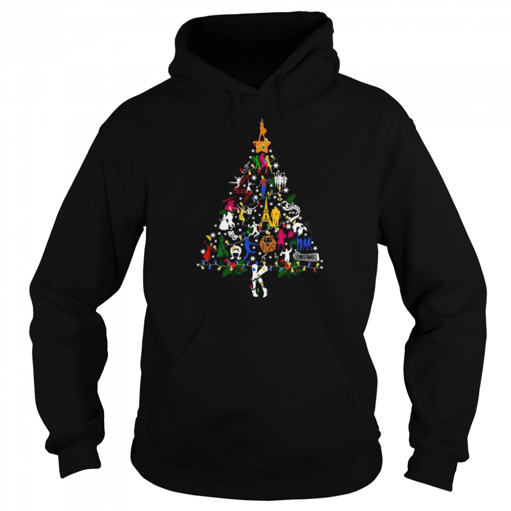 Multi Items Christmas Tree 2022 shirt Unisex Hoodie