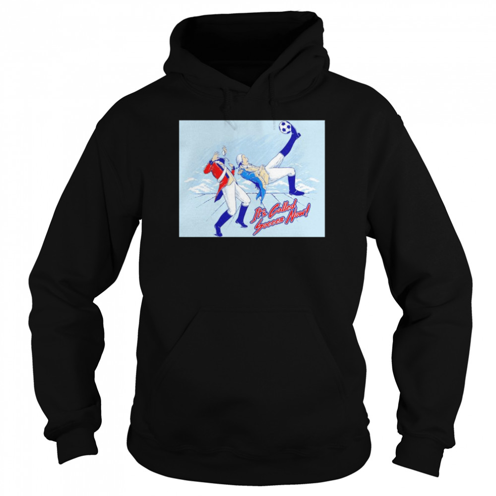 Washington bicycle kick it’s called soccer now shirt Unisex Hoodie