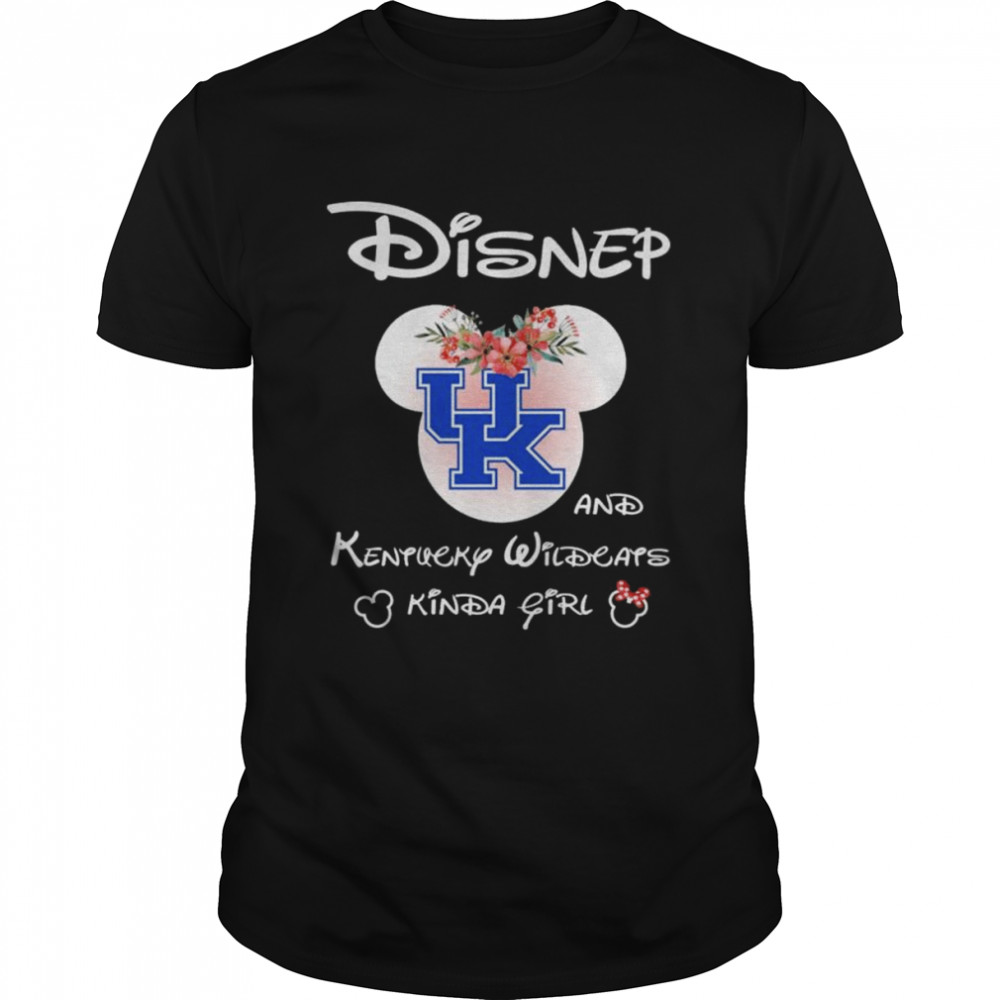 2022 disney Mickey mouse and Kentucky Wildcats kind girl shirt Classic Men's T-shirt