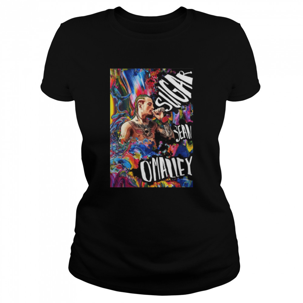 aesthetic graphic ufc mma fighter sean omalley shirt classic womens t shirt