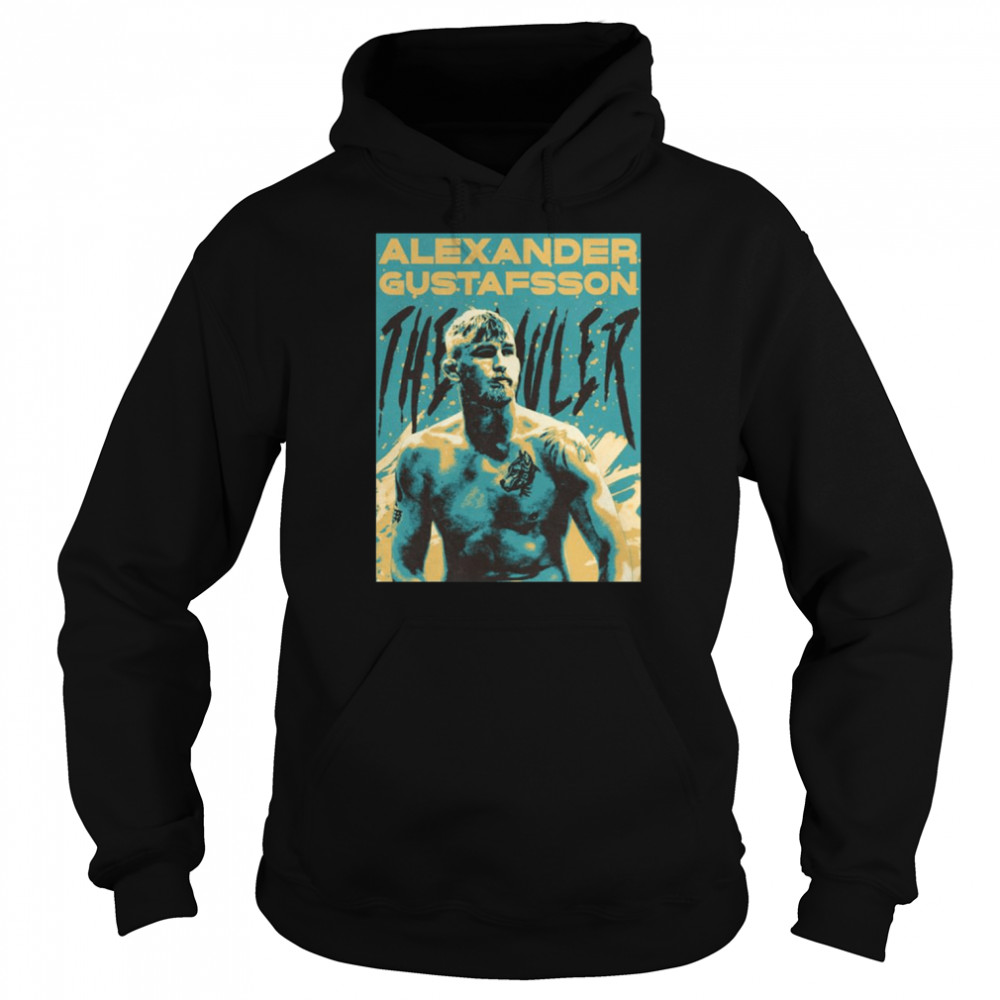 alexander gustafsson mma art for ufc fans shirt unisex hoodie