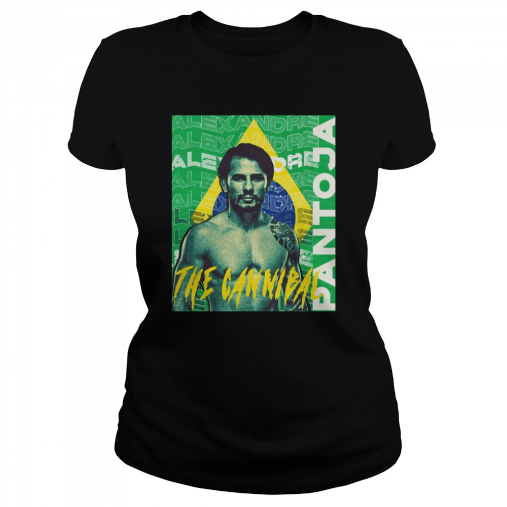 alexandre pantoja mma art for ufc fans shirt classic womens t shirt