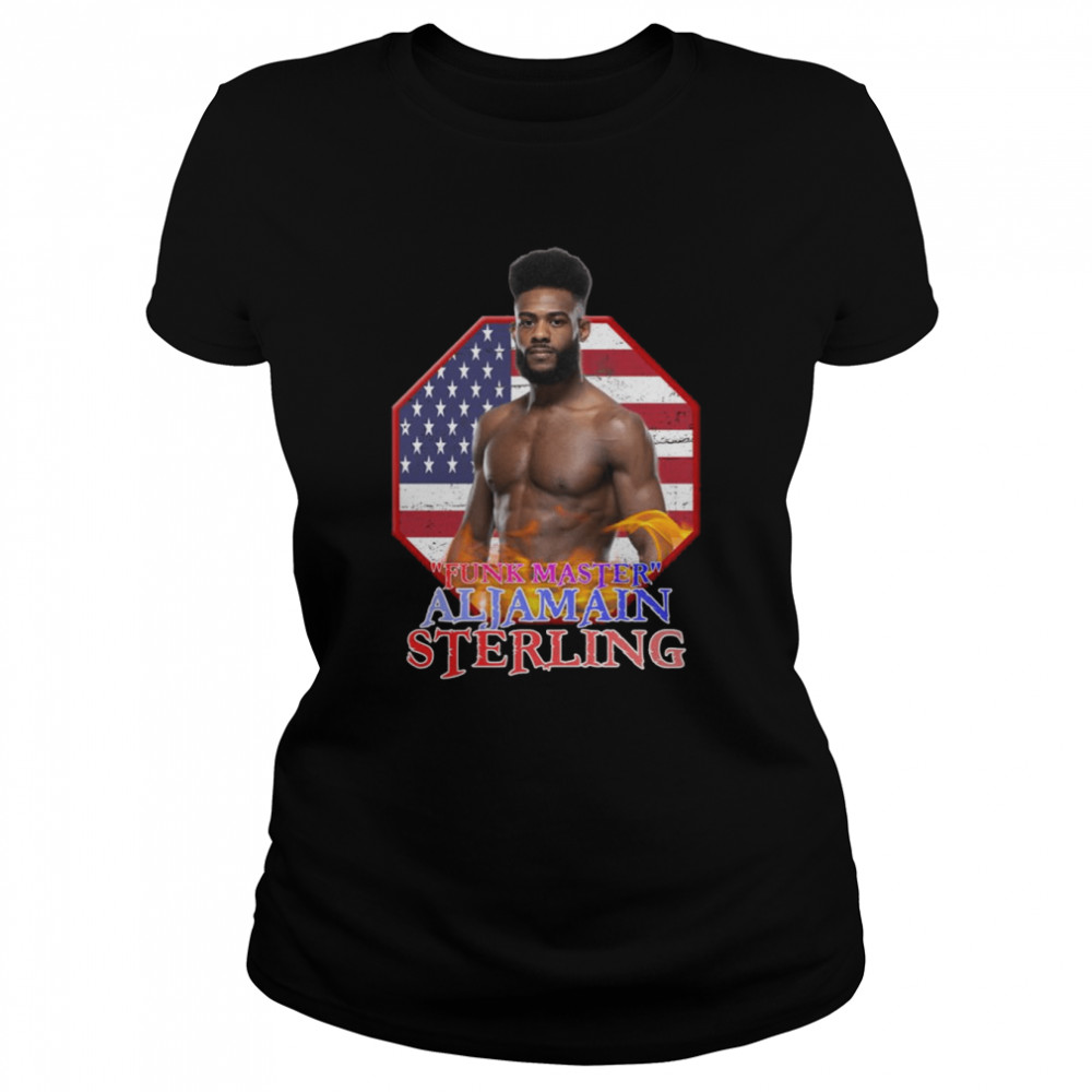 Aljamain Sterling Funk Master Bantamweight Champion shirt Classic Women's T-shirt