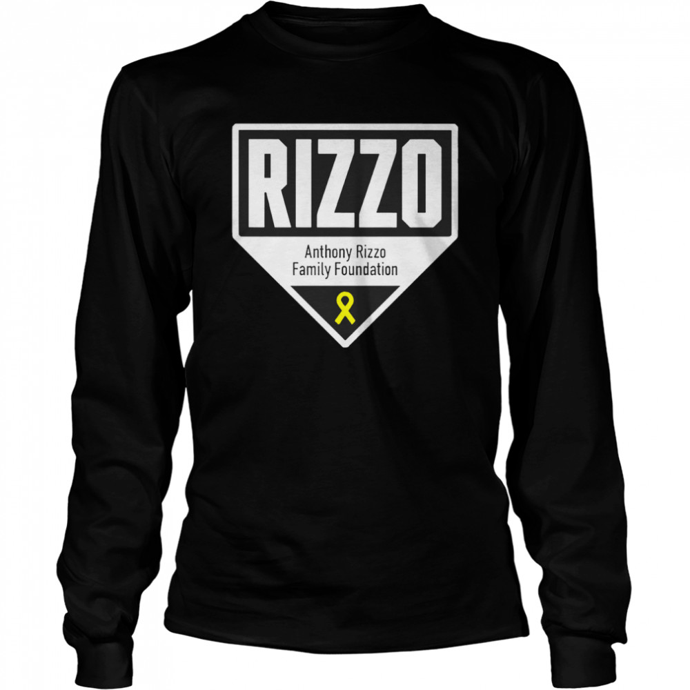 anthony rizzo family foundation logo shirt long sleeved t shirt