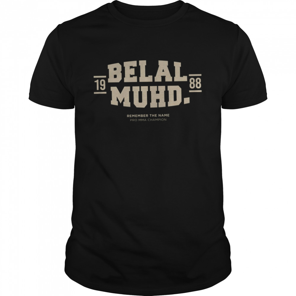 Belal Muhammad Ufc Mma Fighter Logo shirt