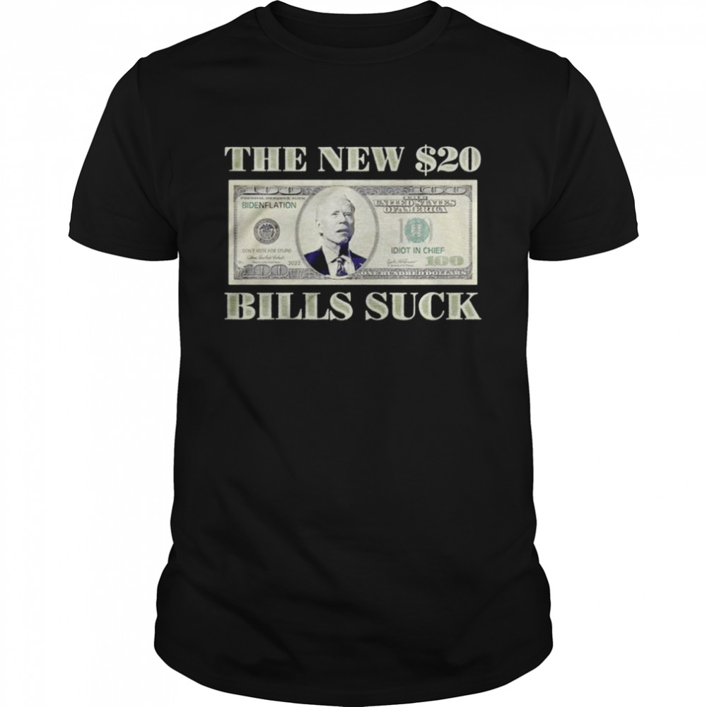 Biden two dollar inflation the new Bills suck shirt Classic Men's T-shirt