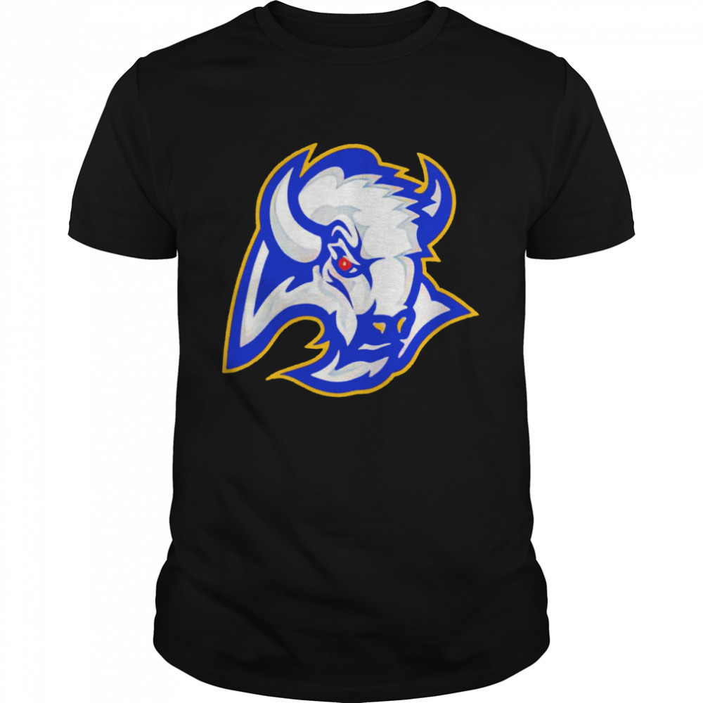 Buffalo sabres blue and gold goat head shirt Classic Men's T-shirt