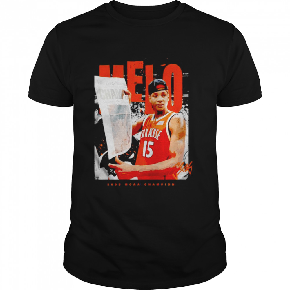Carmelo Anthony Syracuse NCAA Champion shirt Classic Men's T-shirt