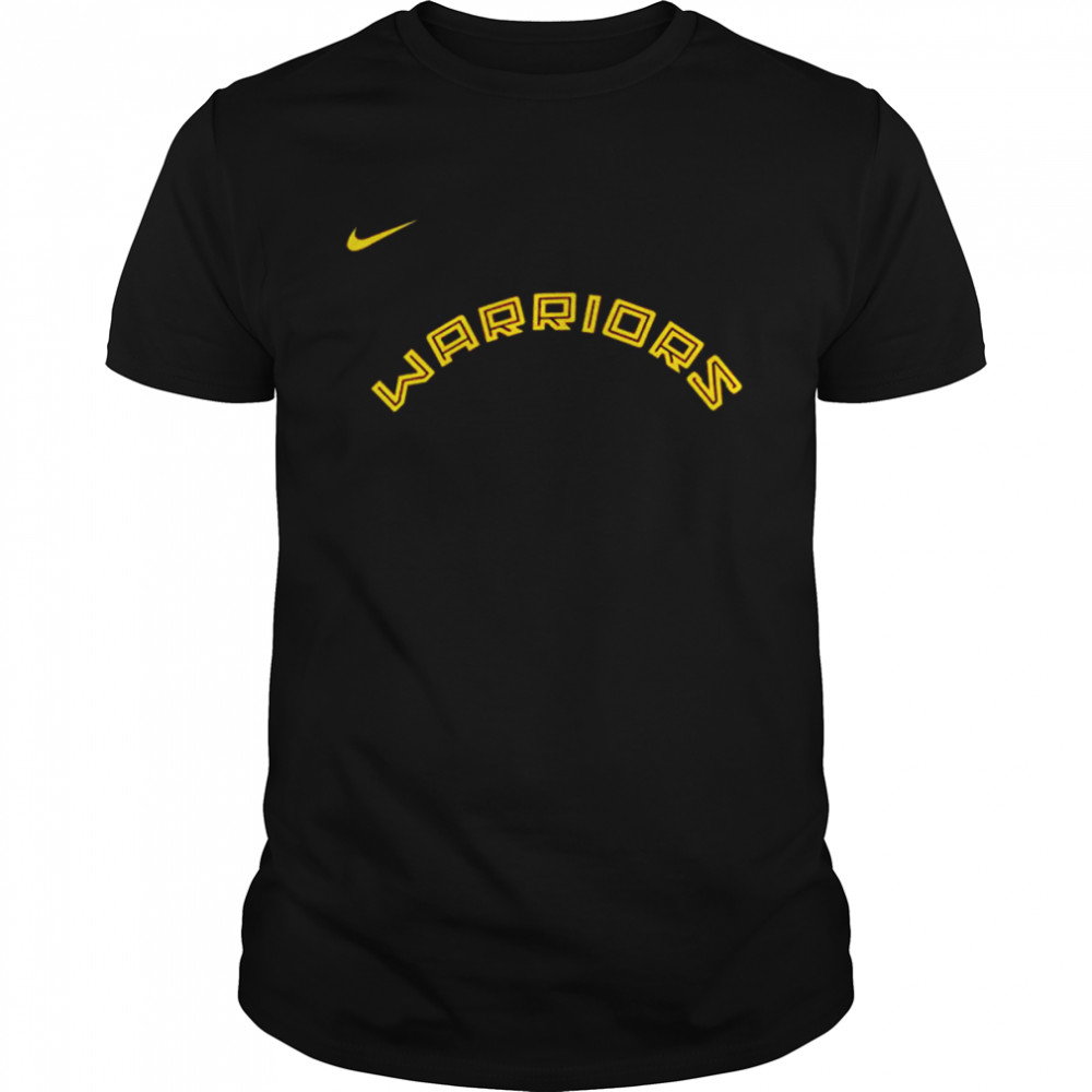 Golden State Warriors Nike City Edition Logo T- Classic Men's T-shirt