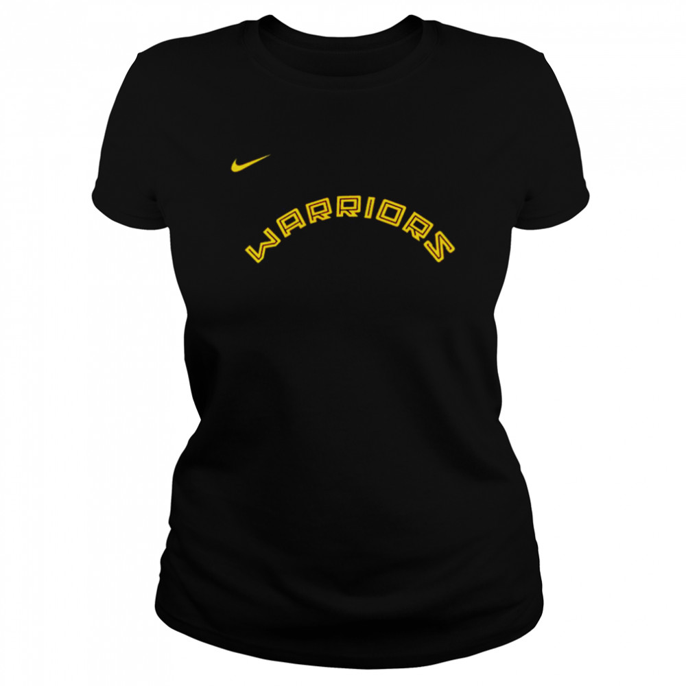 Golden State Warriors Nike City Edition Logo T- Classic Women's T-shirt