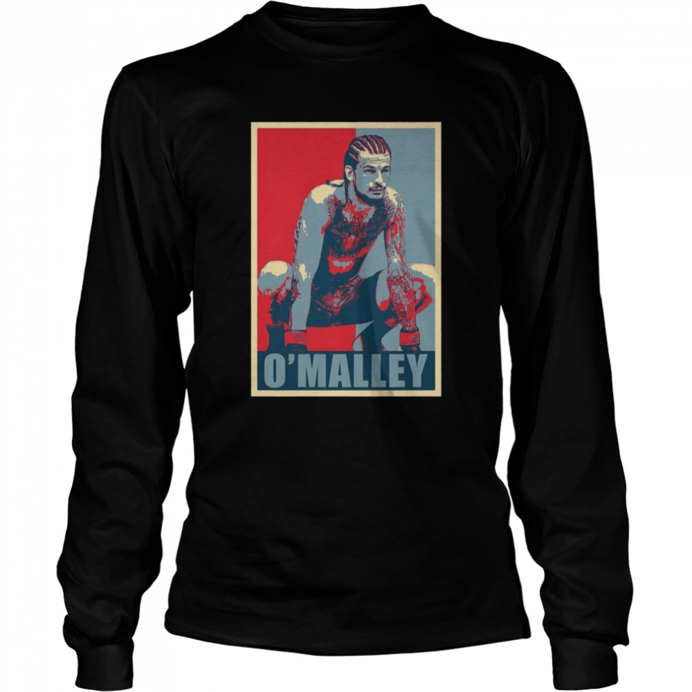 graphic ufc mma fighter omalley shirt long sleeved t shirt