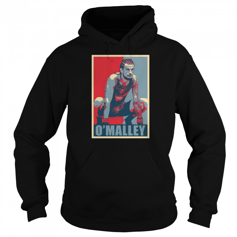 graphic ufc mma fighter omalley shirt unisex hoodie