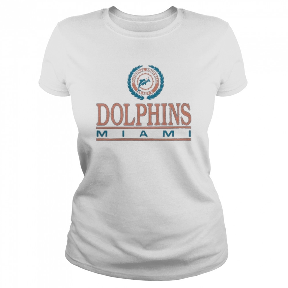 Miami Dolphins Crest National Football League 2022 Logo shirt Classic Women's T-shirt