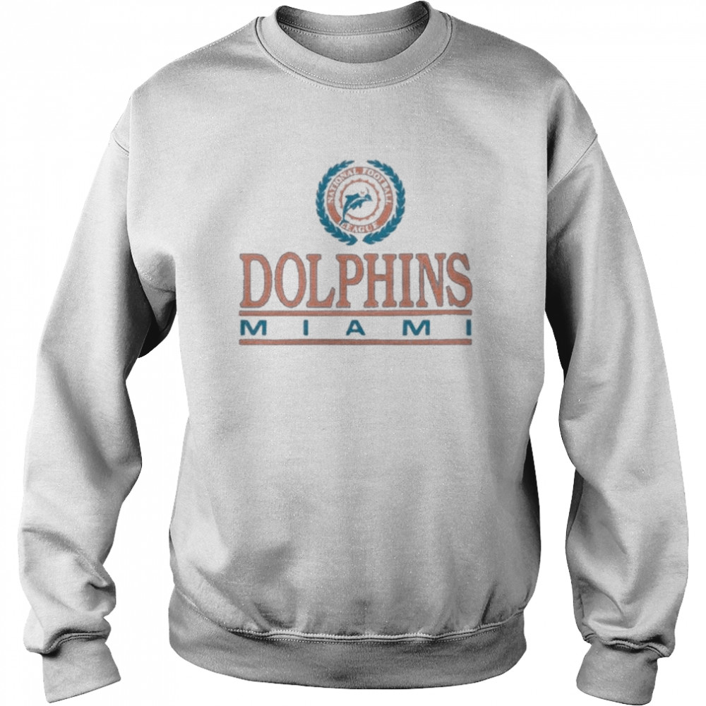 Miami Dolphins Crest National Football League 2022 Logo shirt Unisex Sweatshirt