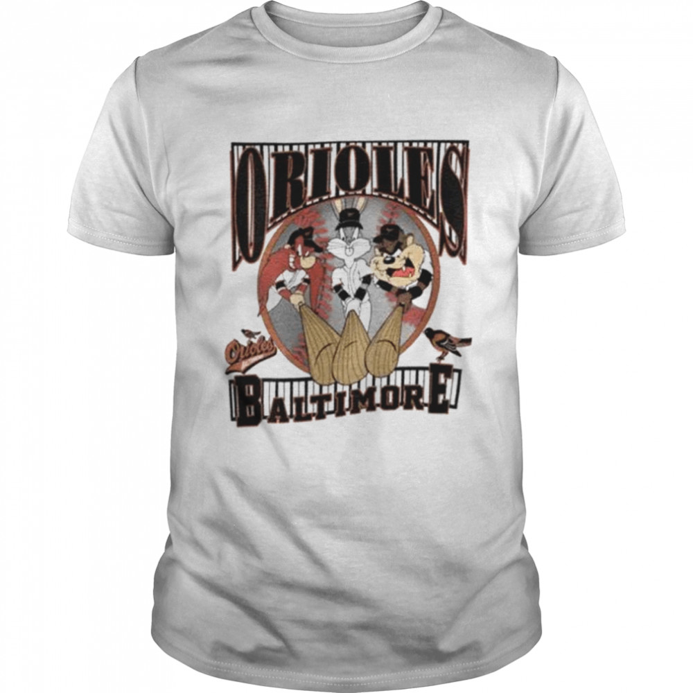 MLB Vintage 1993 Looney Tunes Baltimore Orioles T shirt Classic Men's T-shirt