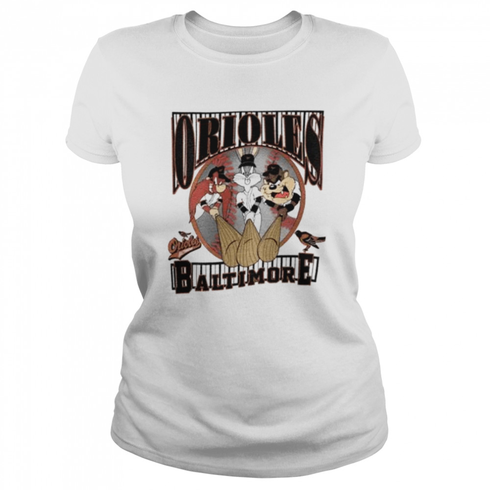 MLB Vintage 1993 Looney Tunes Baltimore Orioles T shirt Classic Women's T-shirt