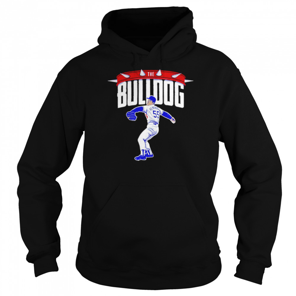 Orel Hershiser The Bulldog Los Angeles Dodgers shirt Unisex Hoodie