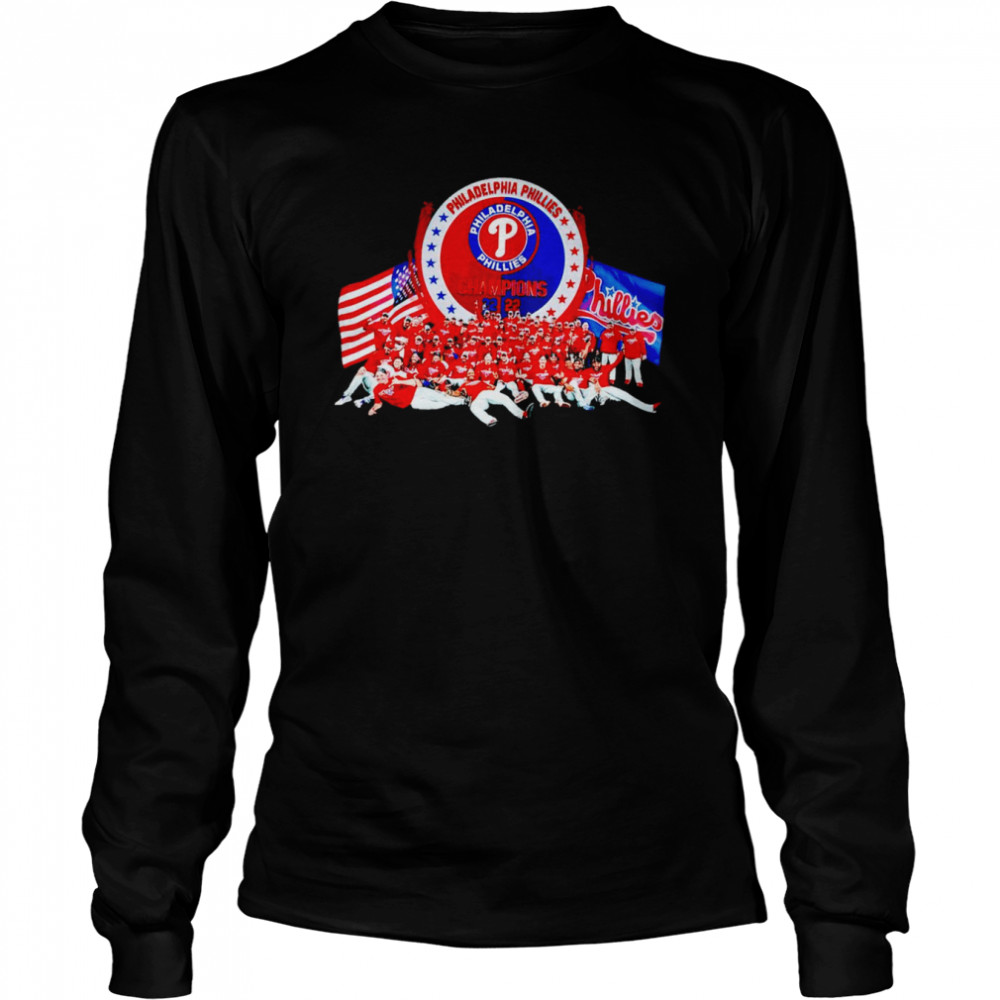 philadelphia phillies 1883 2023 champions shirt long sleeved t shirt