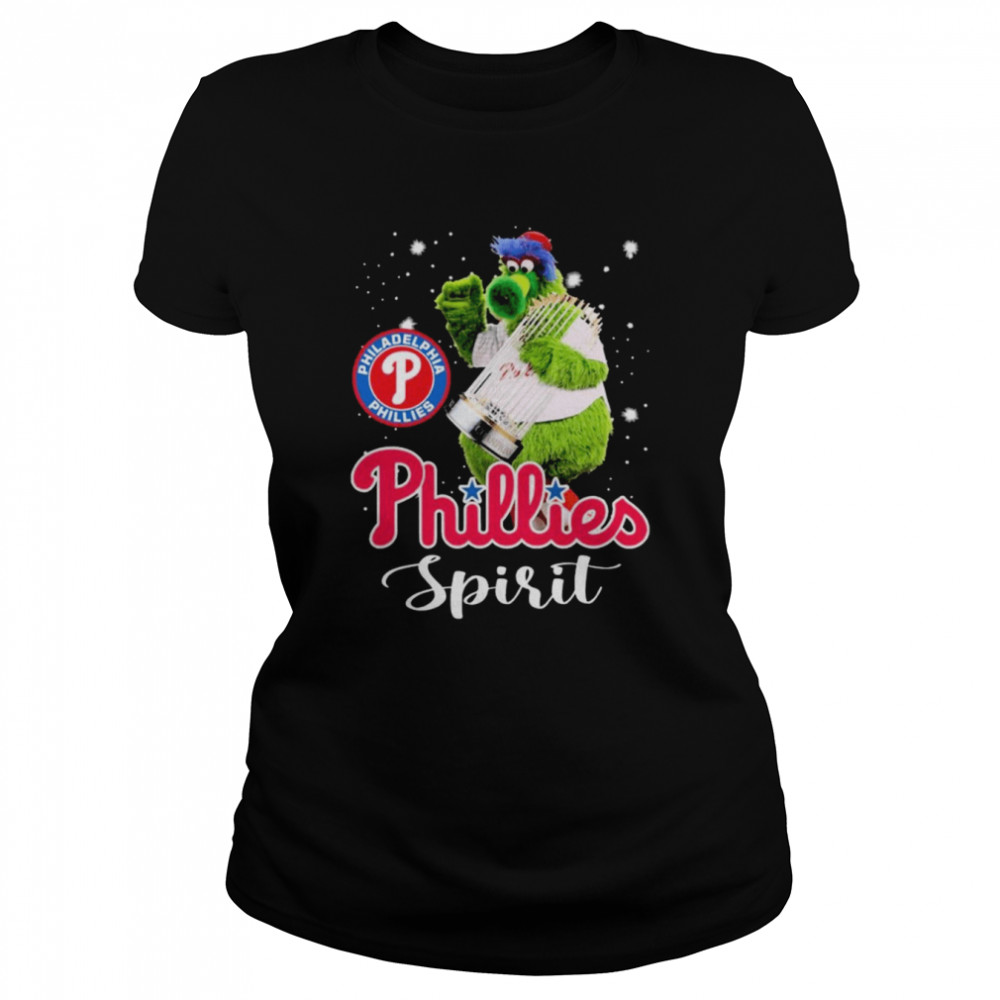 Philadelphia Phillies Spirit Phillie Phanatic World Series Champions 2022  Classic Women's T-shirt