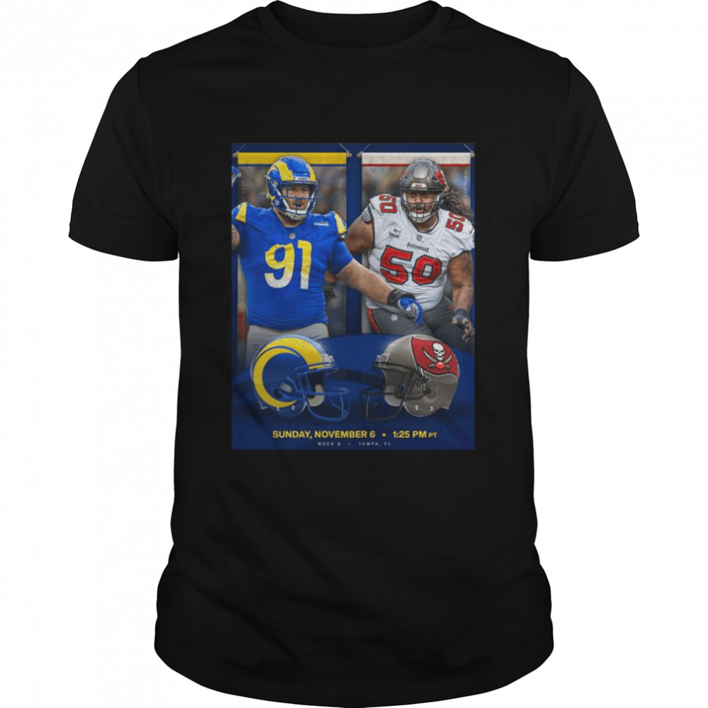 Rams vs Buccaneers football sunday november 6 2022 shirt Classic Men's T-shirt