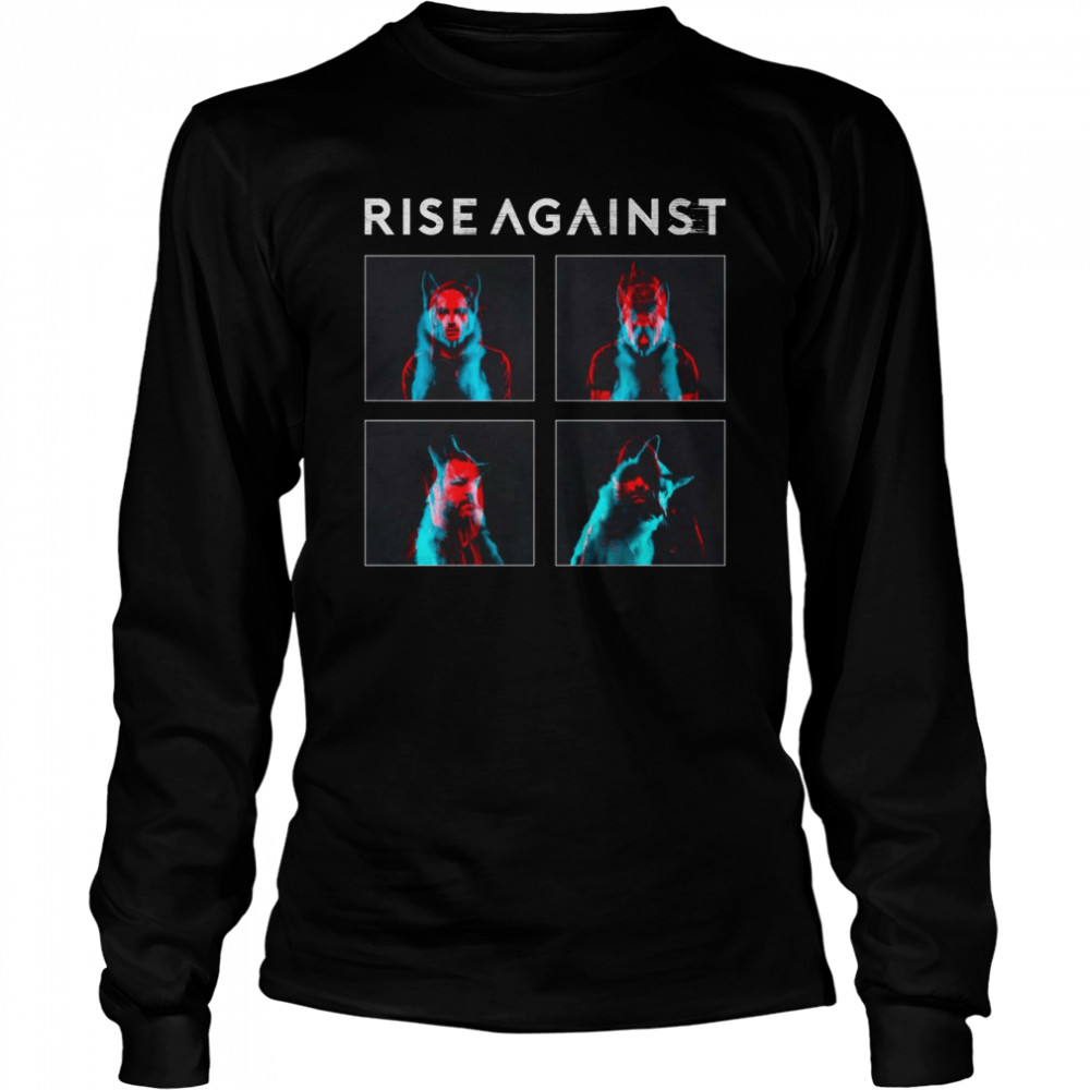 The Mist Retro Art Rise Against shirt Long Sleeved T-shirt