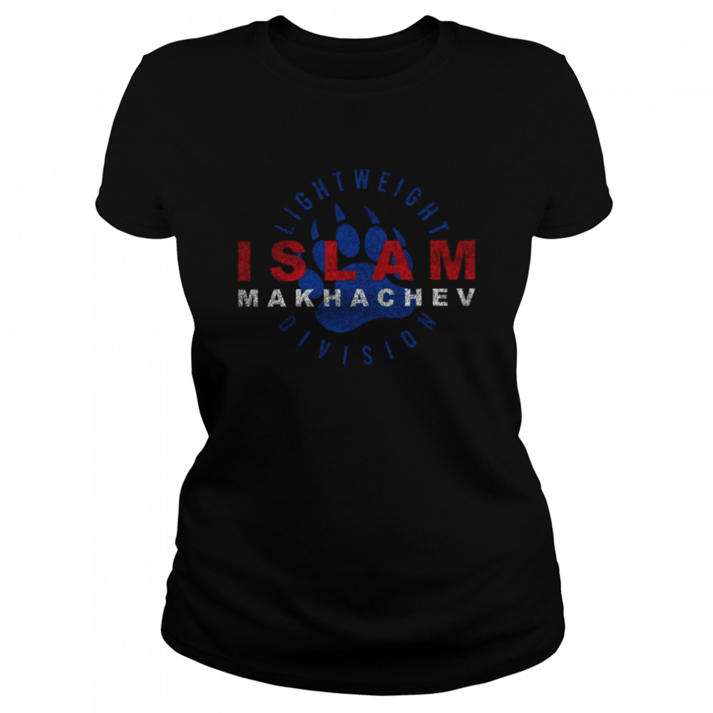 The Paws Islam Makhachev Bear Claw Ufc Fighter shirt Classic Women's T-shirt