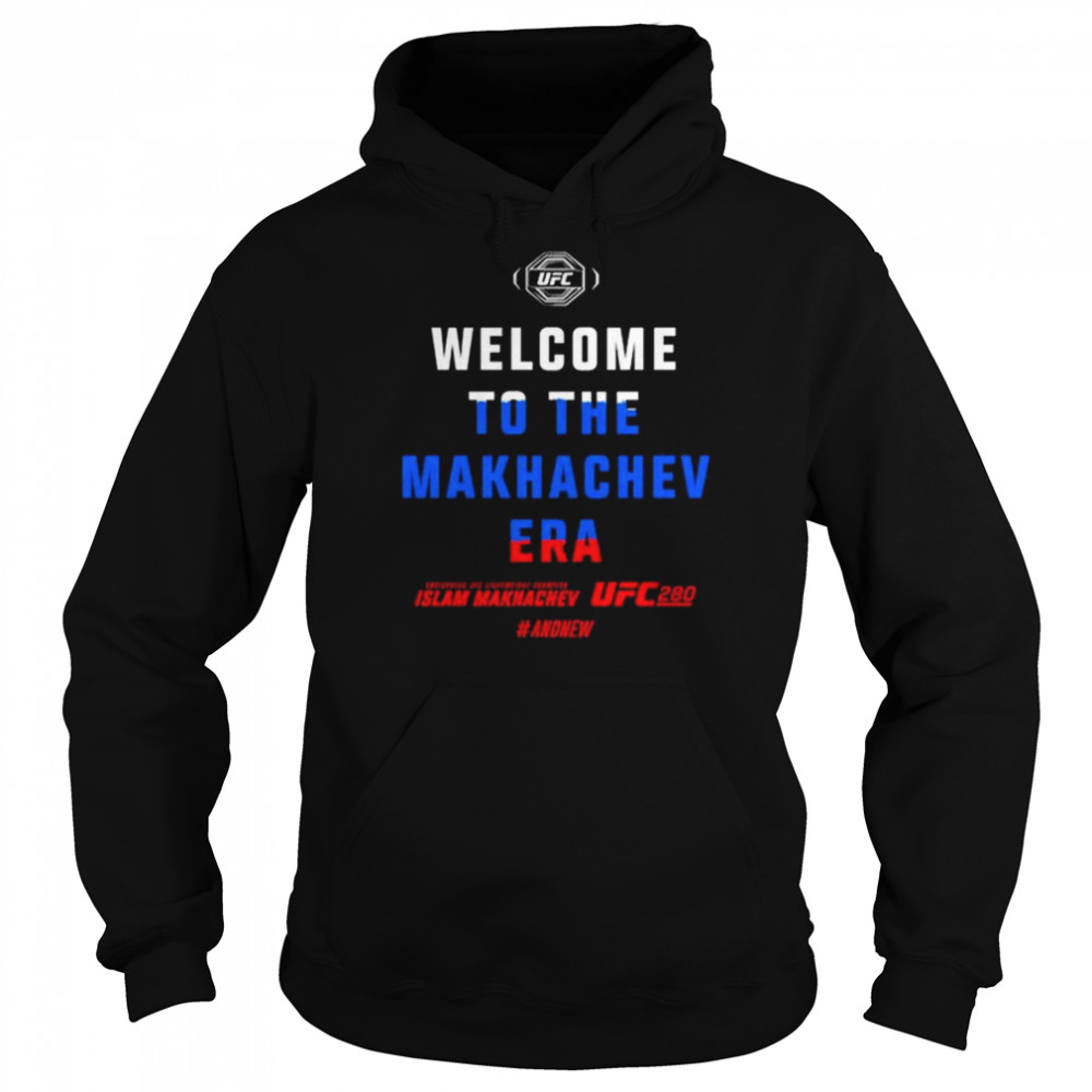 ufc welcome to the makhachev era 2022 unisex hoodie