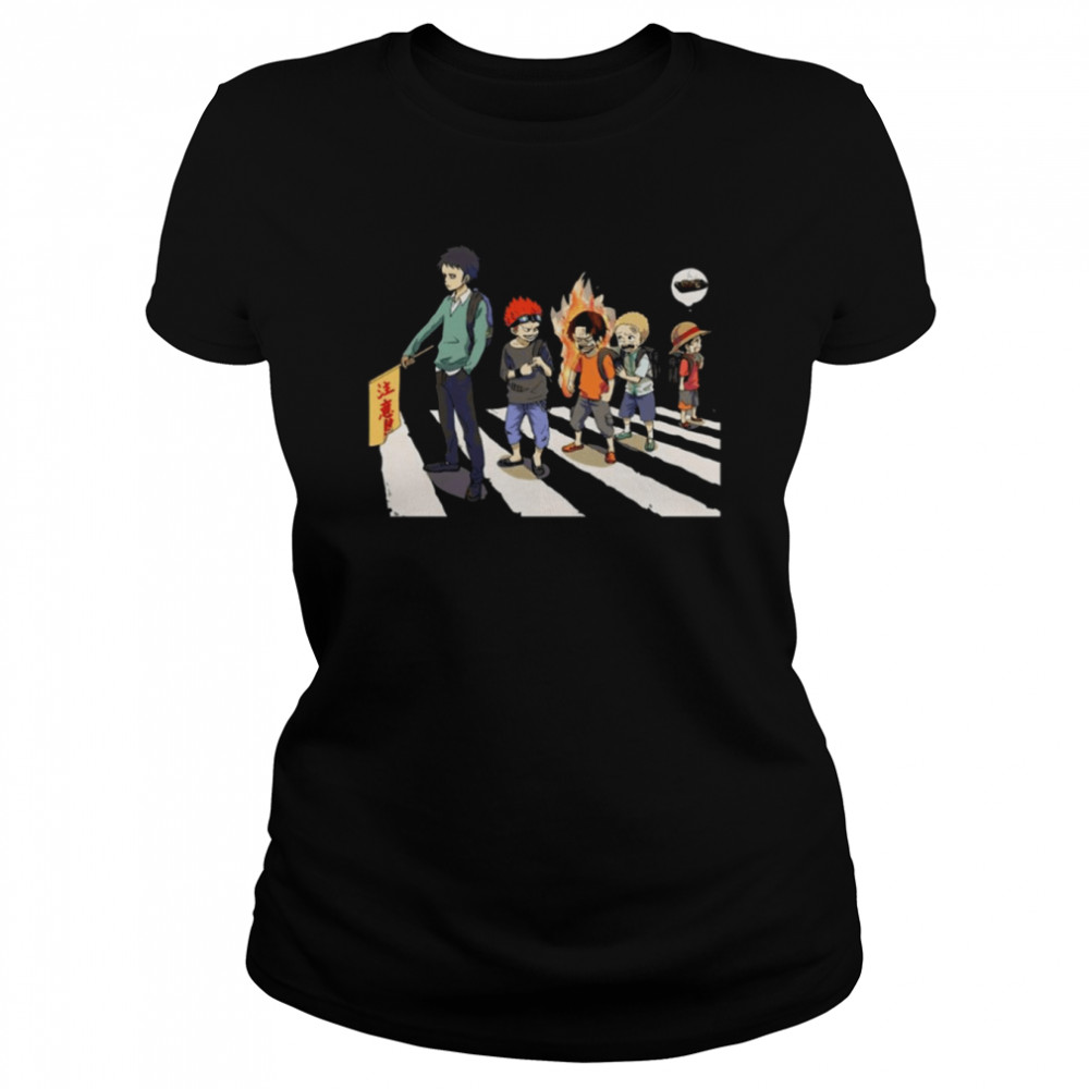 Kid Ver Of One Piece Anime Funny Boy shirt Classic Women's T-shirt