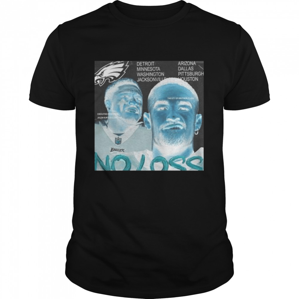Philadelphia Eagles Jalen Hurts Jason Kelce Noloss shirt