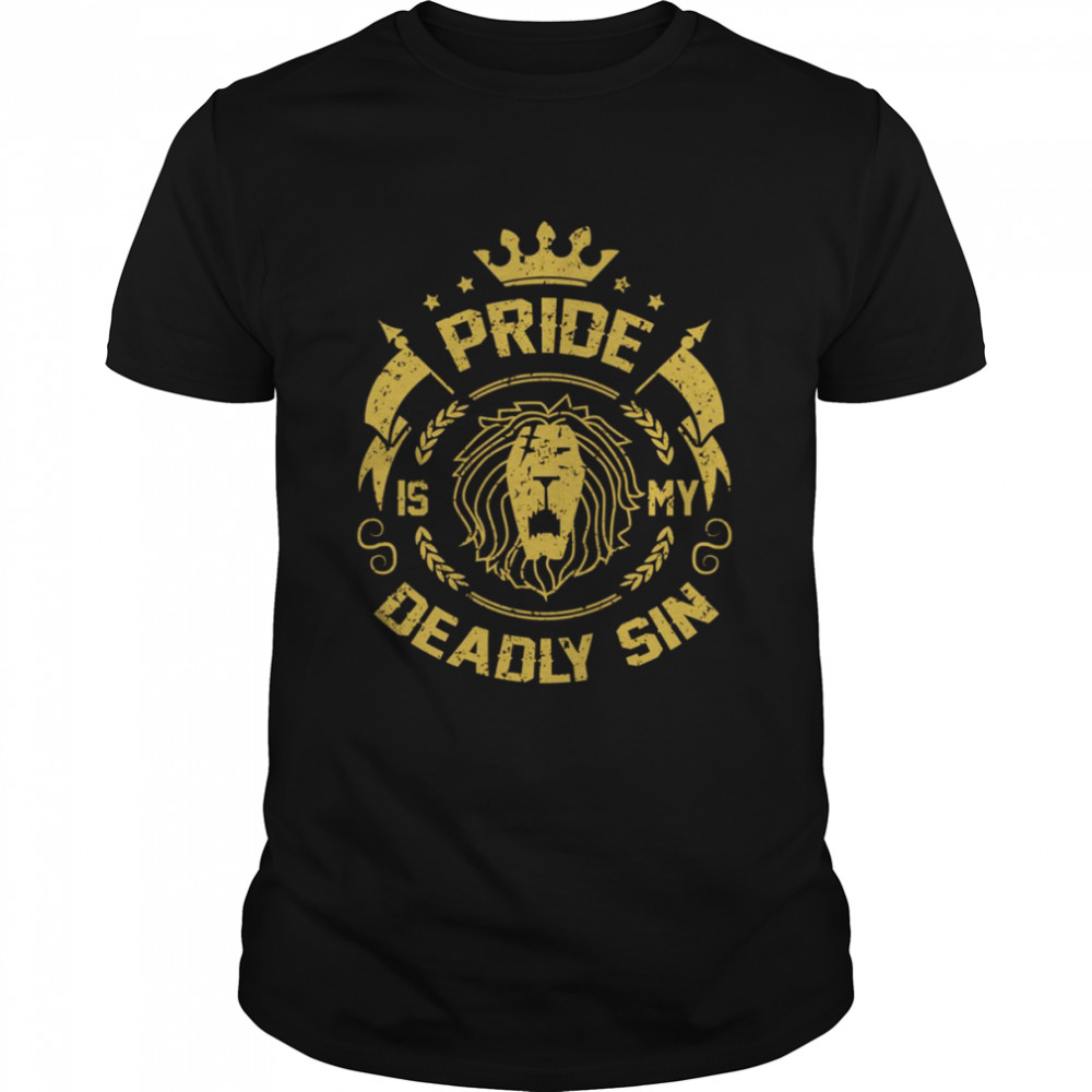 Pride Logo Design Seven Deadly Sins shirt