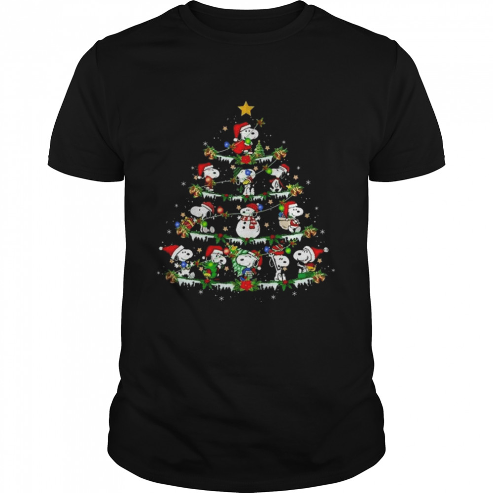 Snoopy Dog Christmas Tree 2022 shirt Classic Men's T-shirt