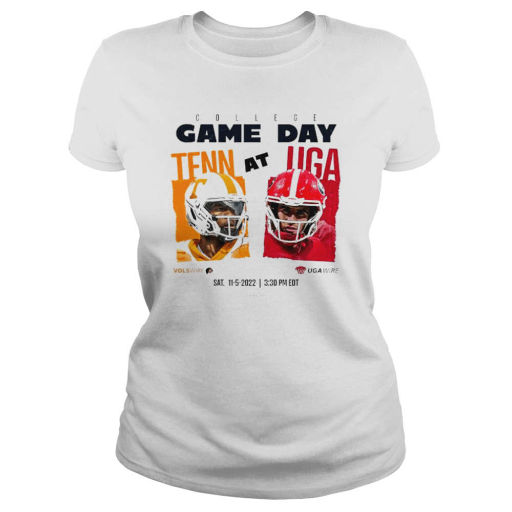 Tennessee vs UGA 2022 game day shirt Classic Women's T-shirt