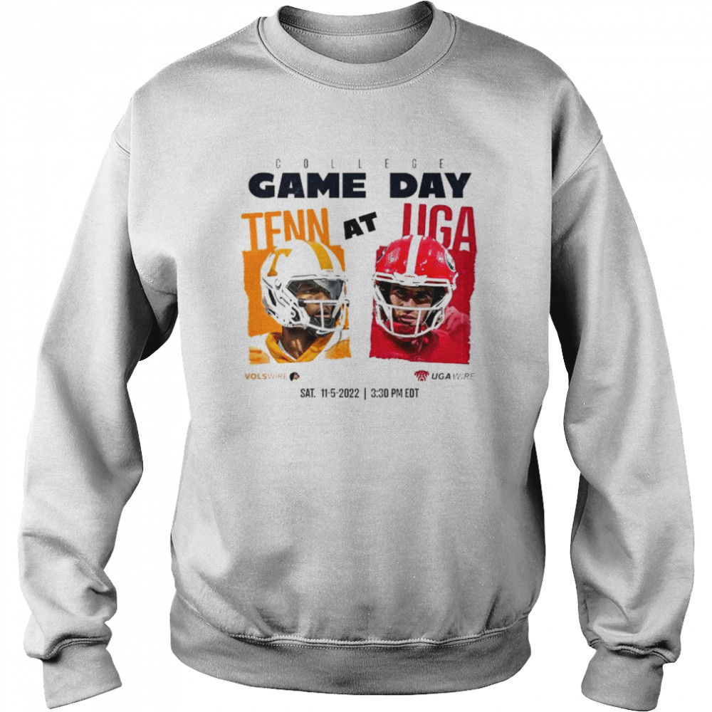 tennessee vs uga 2022 game day shirt unisex sweatshirt